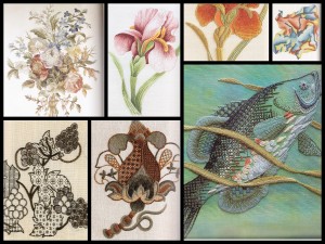 Images from 'Royal School of Needlework - Embroidery Techniques'