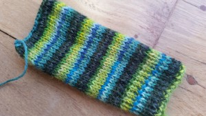 Swatch for next pair of socks