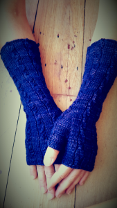Finished Gibson Mitts